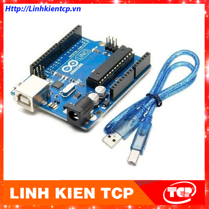 Kit Arduino Uno R3 Atmega328P 16U2 ( Chíp Cắm)